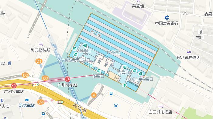 广州火车站装修方案图