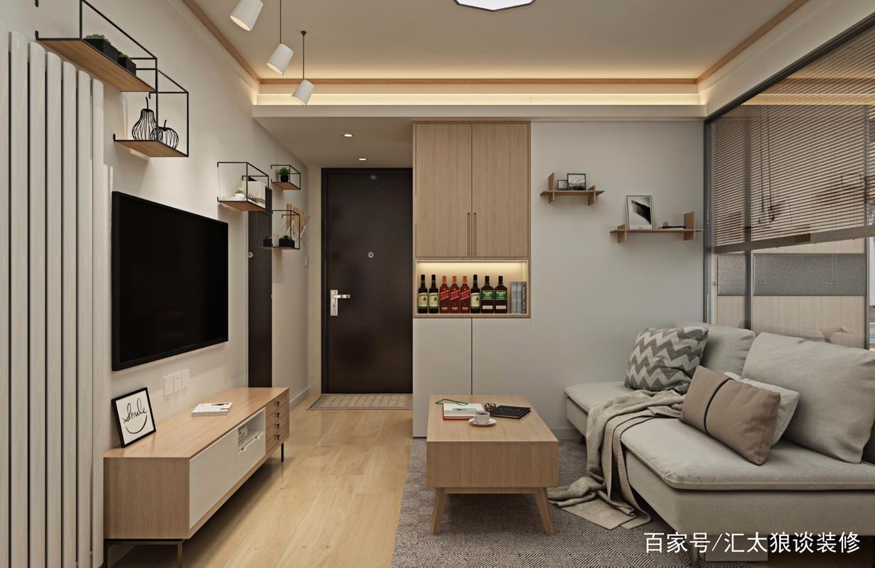 广州43平方二居室装修
