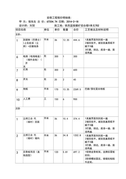 广州专业会所装修报价表的相关图片