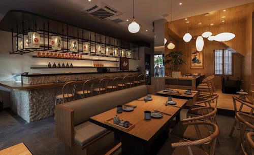 广州南沙日式餐厅装修设计的相关图片
