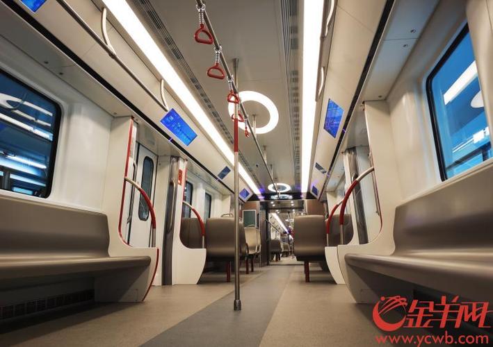 广州地铁22号线内部装修的相关图片