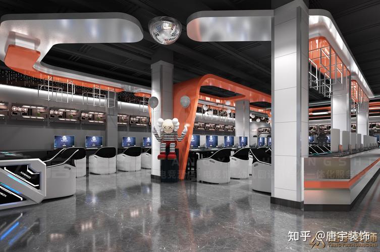 广州大型电竞中心装修改造的相关图片
