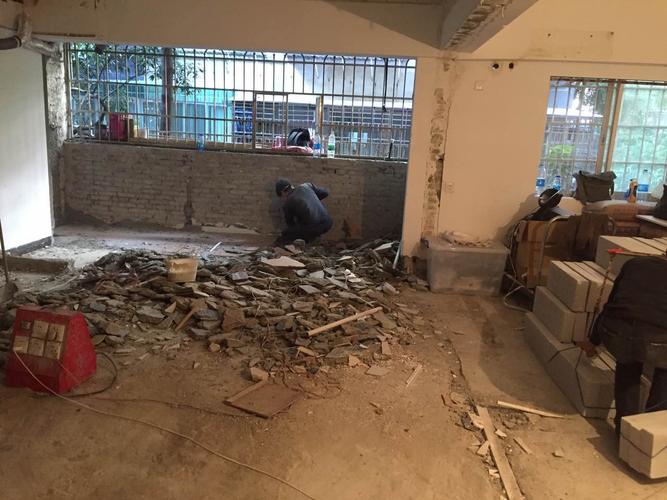 广州家庭装修拆除施工队伍的相关图片