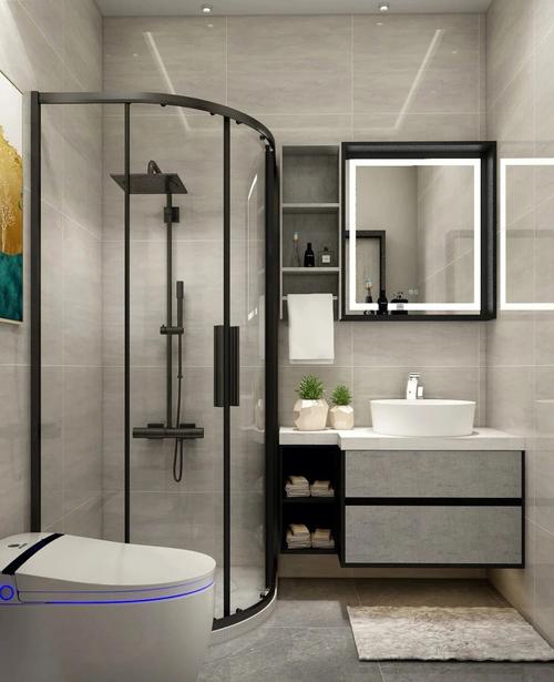 广州弧形淋浴房装修价格的相关图片