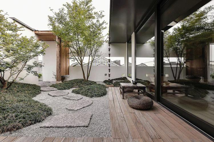 广州日式风格庭院装修设计的相关图片