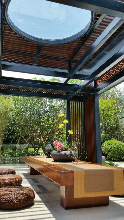 广州最美中式庭院装修的相关图片