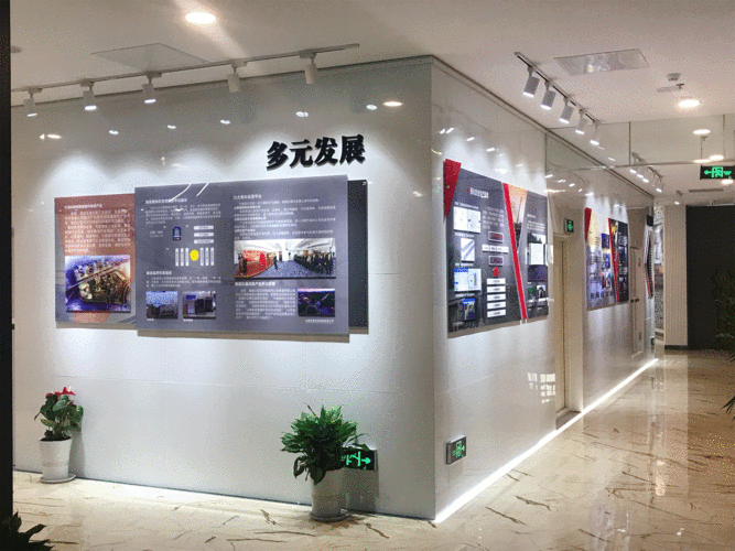 广州海珠区展厅文化墙装修的相关图片