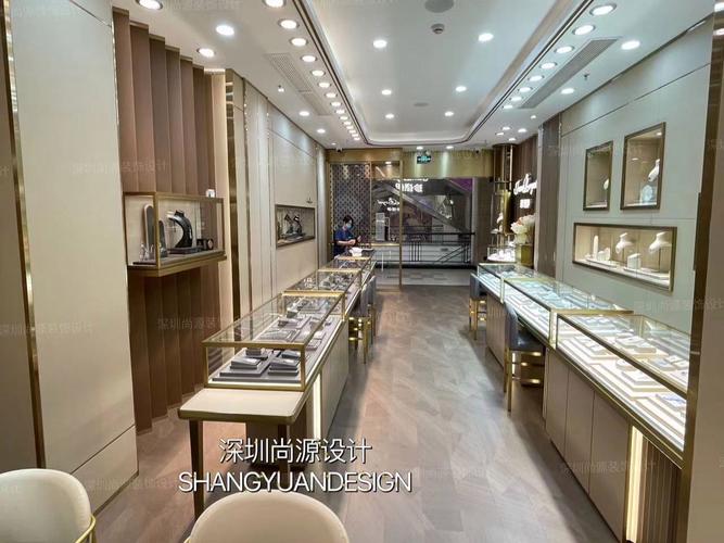 广州珠宝店装修的相关图片