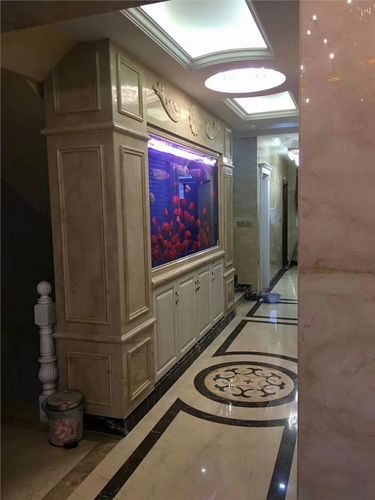 广州私人定制别墅鱼缸装修的相关图片