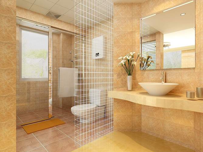 广州装修洗手间隔断设计的相关图片