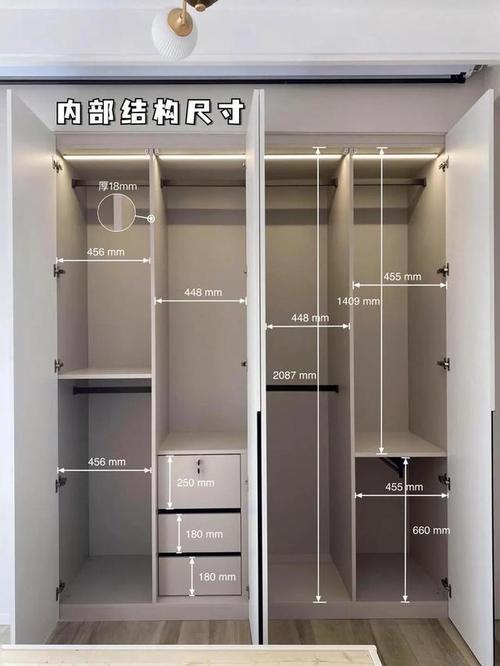 广州装修衣柜内部结构的相关图片