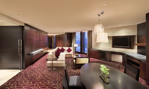 广州规模大的大型酒店装修的相关图片