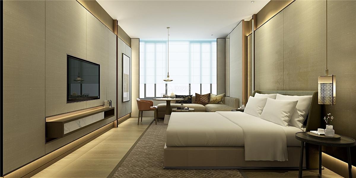 广州酒店客房装修改造设计的相关图片