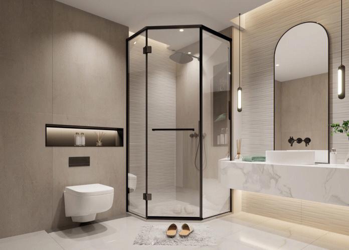 广州钻石淋浴房装修设计的相关图片