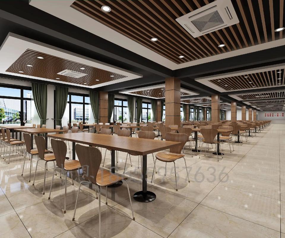 广州食堂装饰装修平台的相关图片