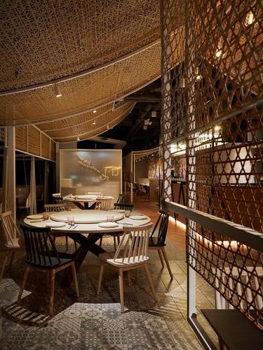 广州黄埔区泰式餐厅装修的相关图片